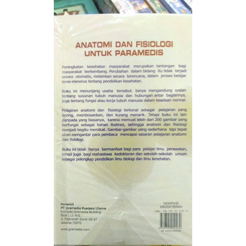 Buku Anatomi Dan Fisiologi Untuk Paramedis