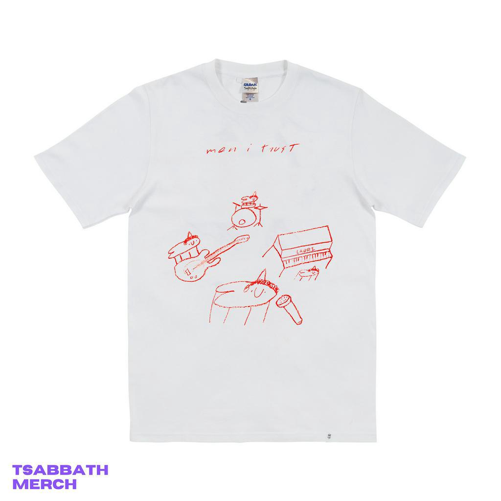( COD ) T-SHIRT / KAOS BAND MEN I TRUST - EAST ASIA / AUSTRALIA TOUR 2020