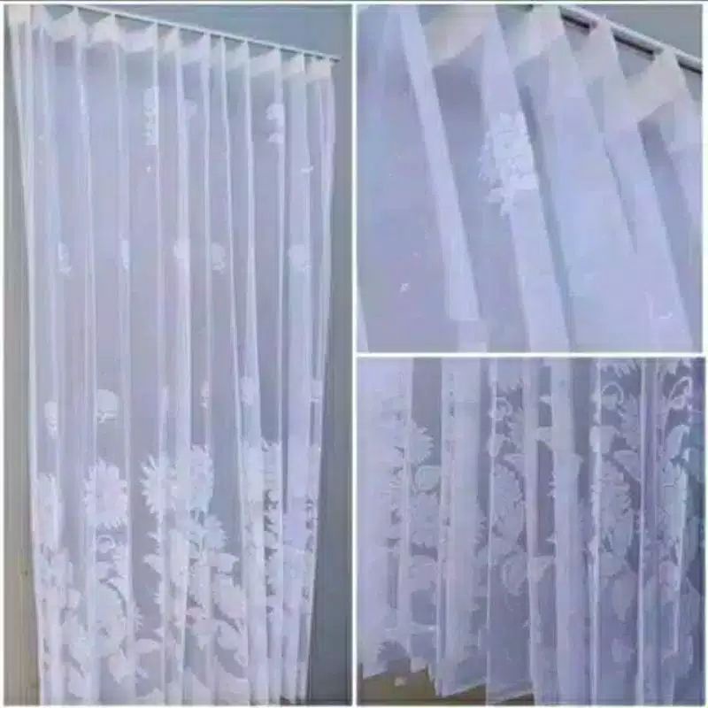 Gorden lapisan gorden dalaman gorden selambu tirai gorden gorden putih vitrase gorden