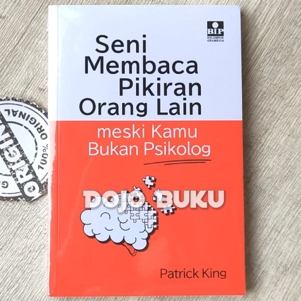 Buku Seni Membaca Pikiran Orang Lain meski Kamu Bukan Psikolog by Patrick King