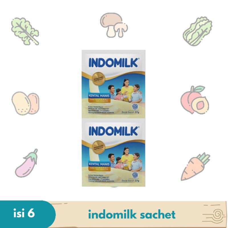 

Susu Kental Manis Indomilk Sachet 37gr