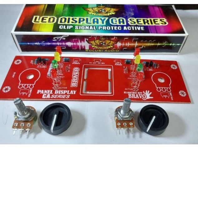 Panel Depan Box Amplifier CA Series CA 5 10 20 30