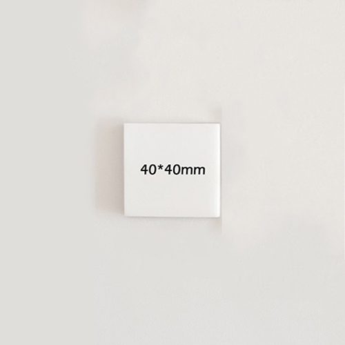 Winzige Transparent Sticky Notes transparan Memo Sticky Note Plastik Stiker Label Anti Air To Do List Untuk Kantor Sekolah-Transparan 40*40mm