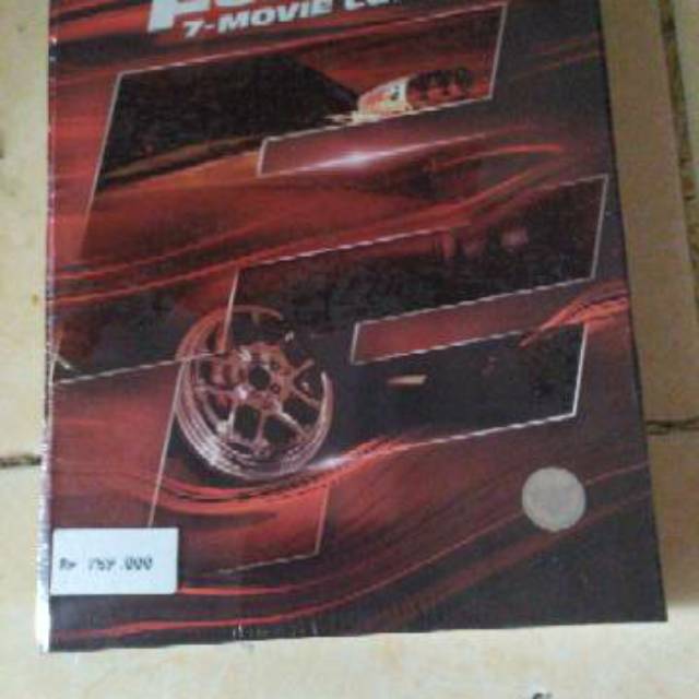 Dvd film fast foriuous 1 box set seri 1 sd 7