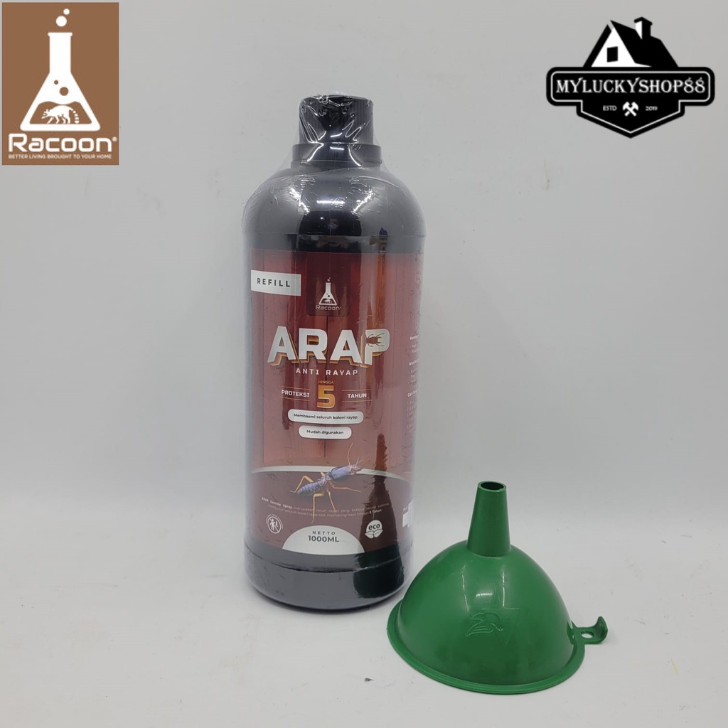 Racoon ARAP Termite Spray 1 Liter Obat Racun Anti Rayap Semprot Cair