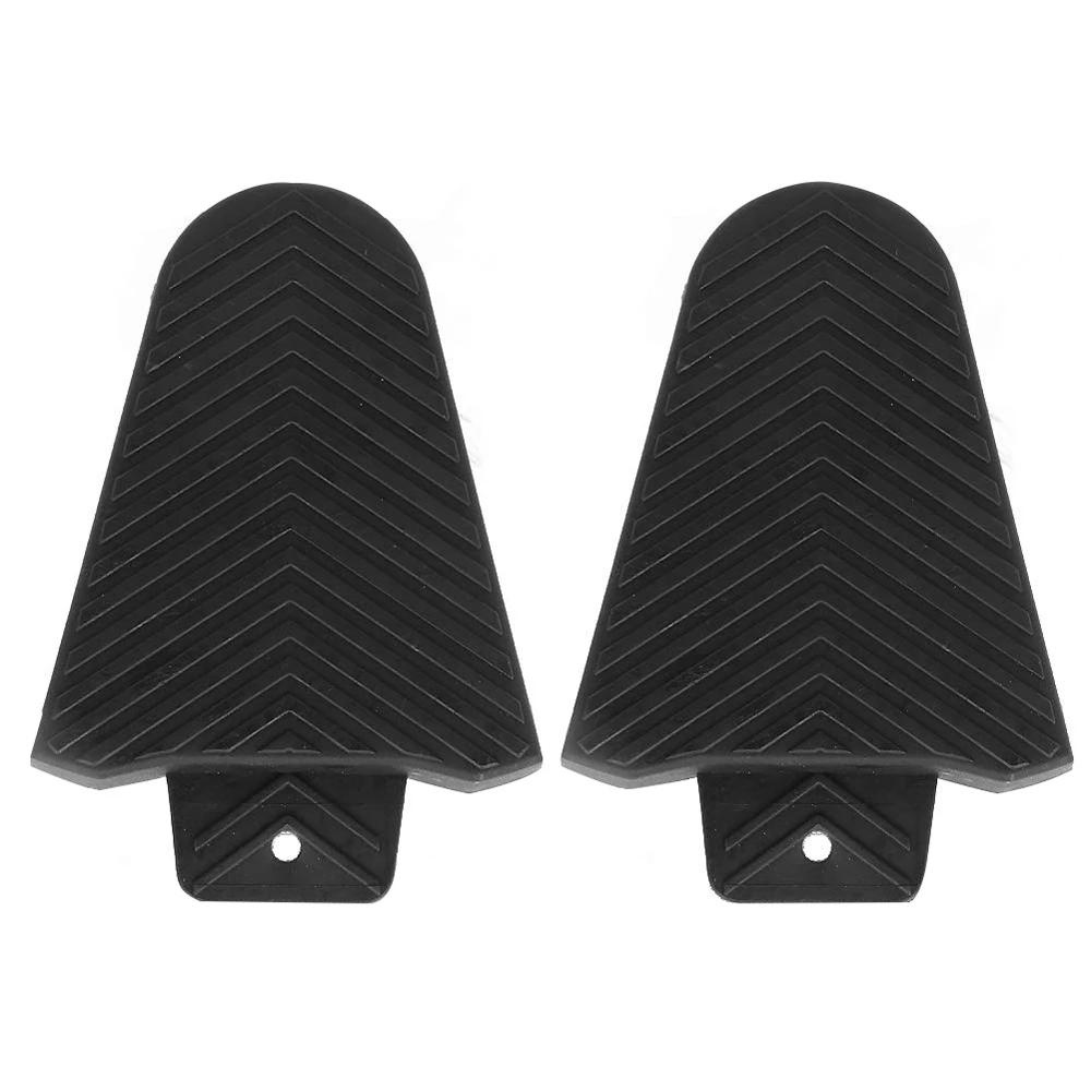 Lanfy Bike Pedal Cleats Sepatu Berkendara Pedal Sepeda Part Cycling Quick Release Karet Hitam SPD-SL Cleats