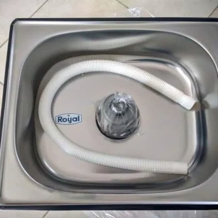 Bak cuci piring ROYAL SB 42. bak cuci piring lubang 1 lengkap