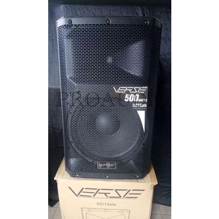 Speaker Aktif 15 inch Monitor Verse AD15ZLX AD 15ZLX 500 watt ORIGINAL