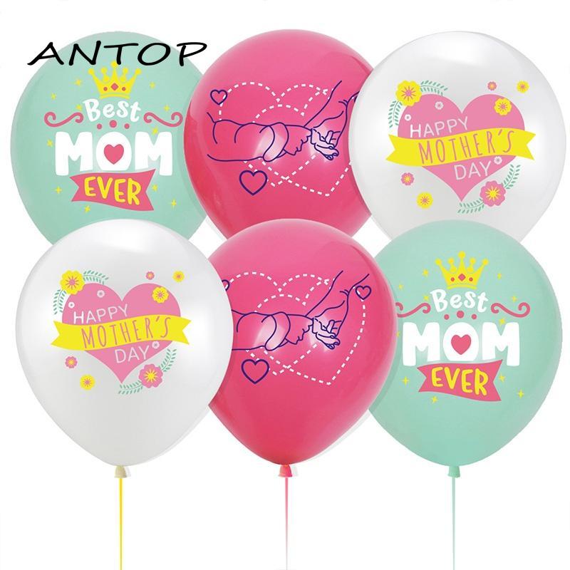 Balon Latex 12 Inci Tema Hari Ibu Untuk Dekorasi Pesta