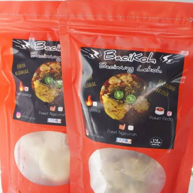 

Paket ngeunah BaciKoh Eceu