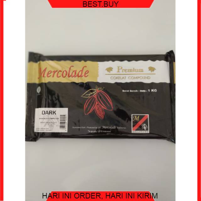 

Mercolade dark premium coklat 1kg