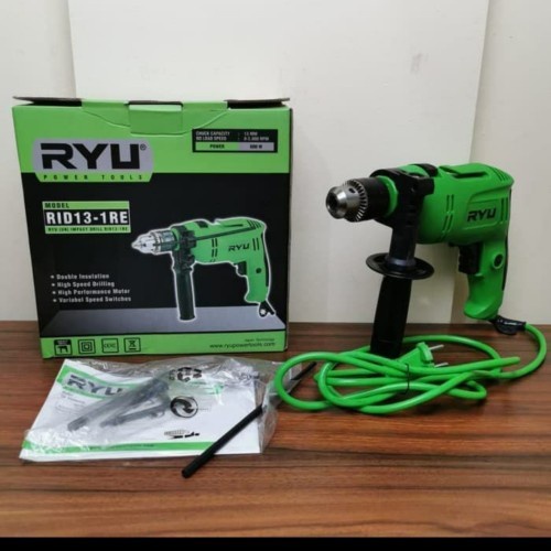 Ryu Mesin Bor 13 mm RID 13 - 1 RE BOR TANGAN BOLAK BALIK