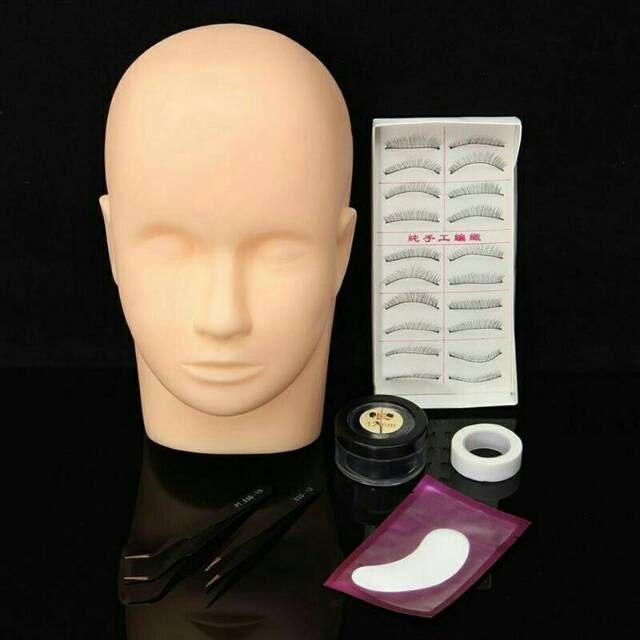 Manekin kepala Head Mannequin manequin kepala training eyelash extension make up maneqin manekuin