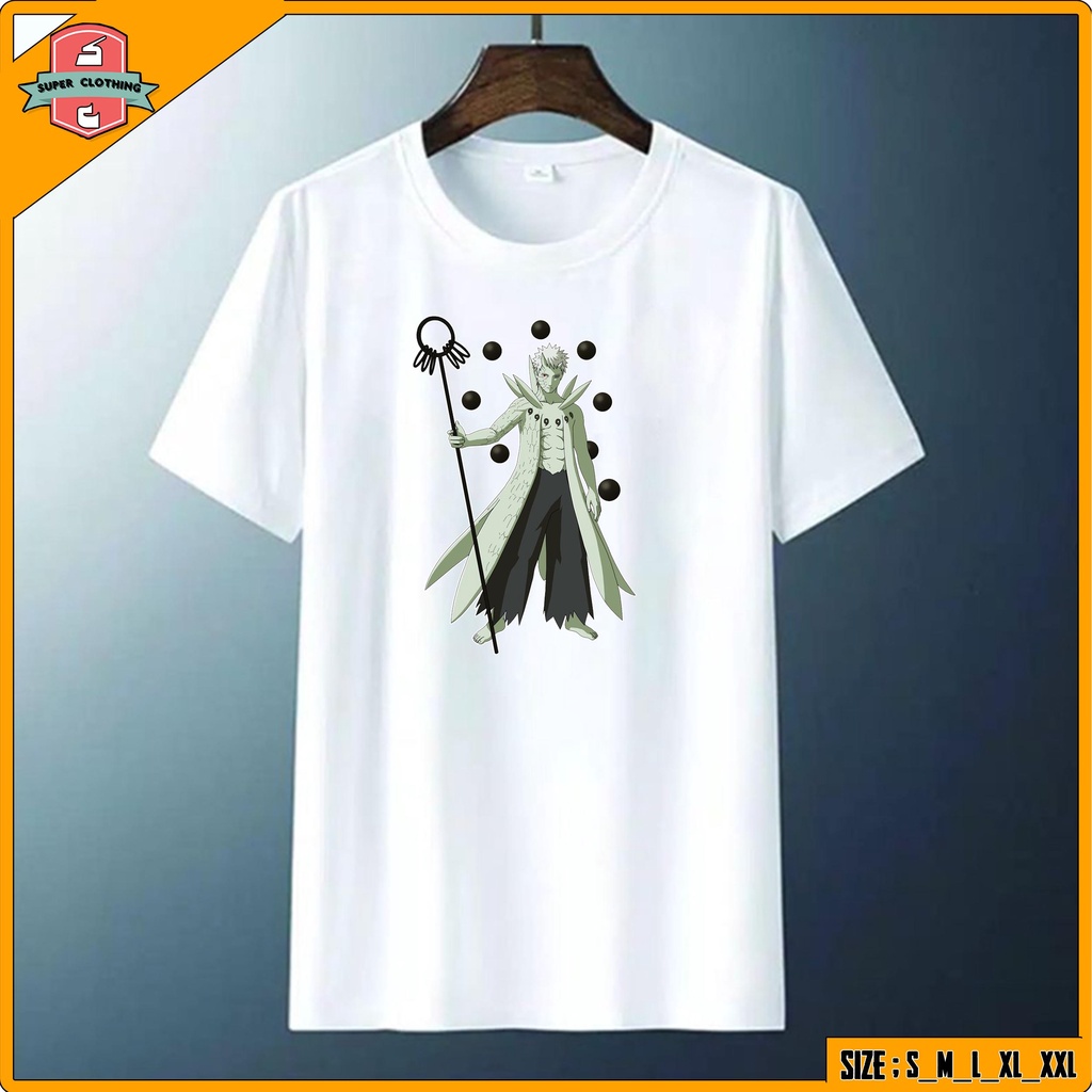 KAOS NARUTO OBITO CHINCURIKI - BAJU ANIME BORUTO NEXT GENERATION - KAOS OBITO UCIHA - KAOS DISTRO NA