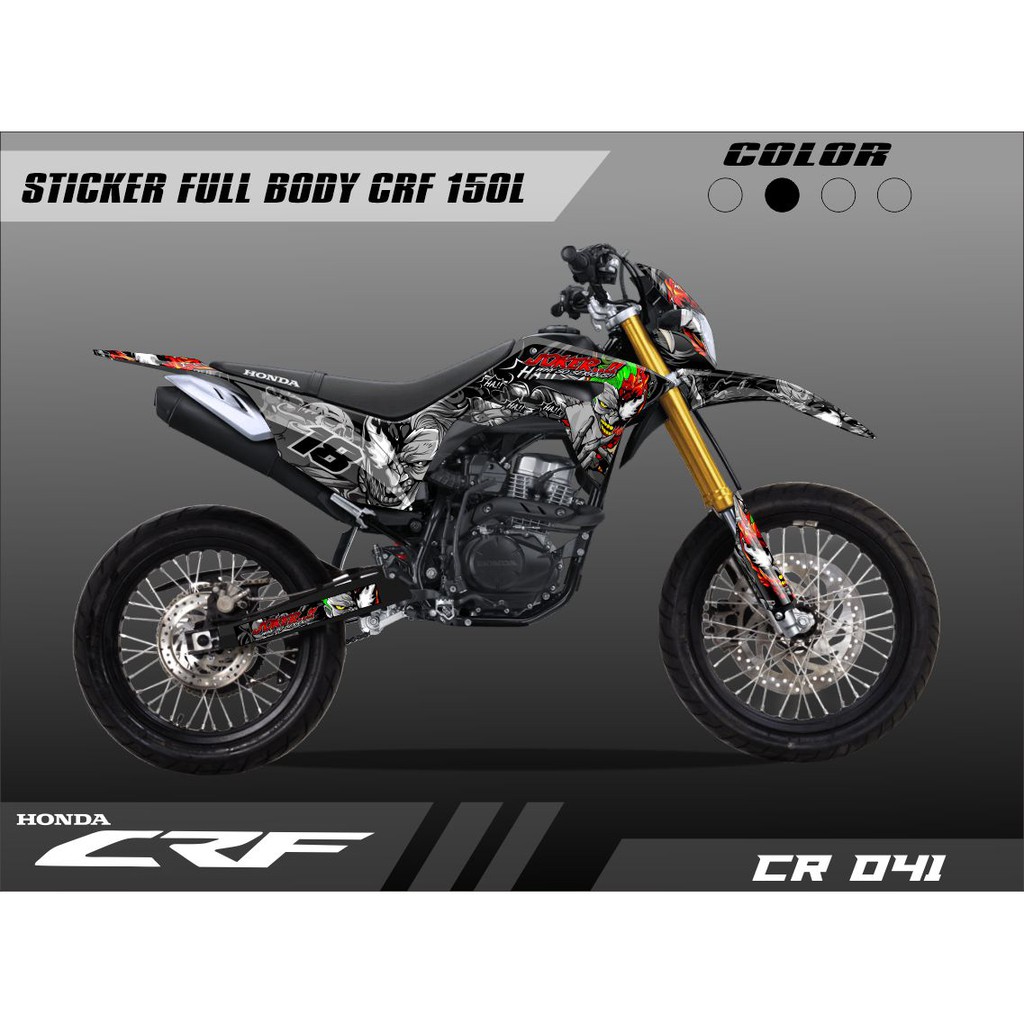 decal sticker CRF fullbody custom