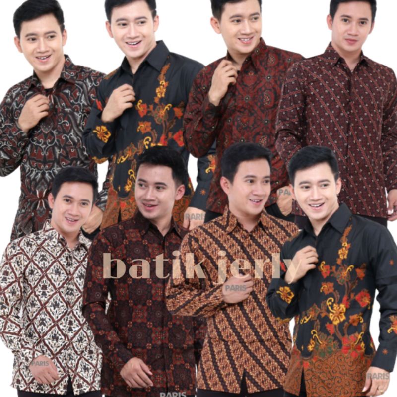 Kemeja batik kantor unggul jaya•seragam kerja kantor