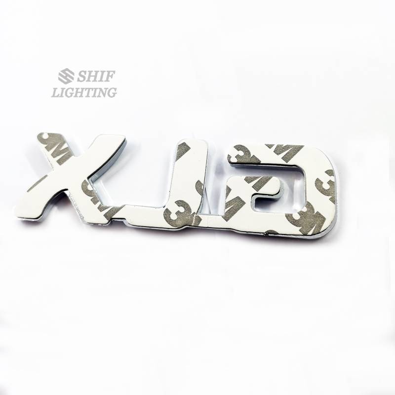 1pc Stiker Emblem Badge Tulisan Glx Bahan Abs Untuk Mobil Mitsubishi