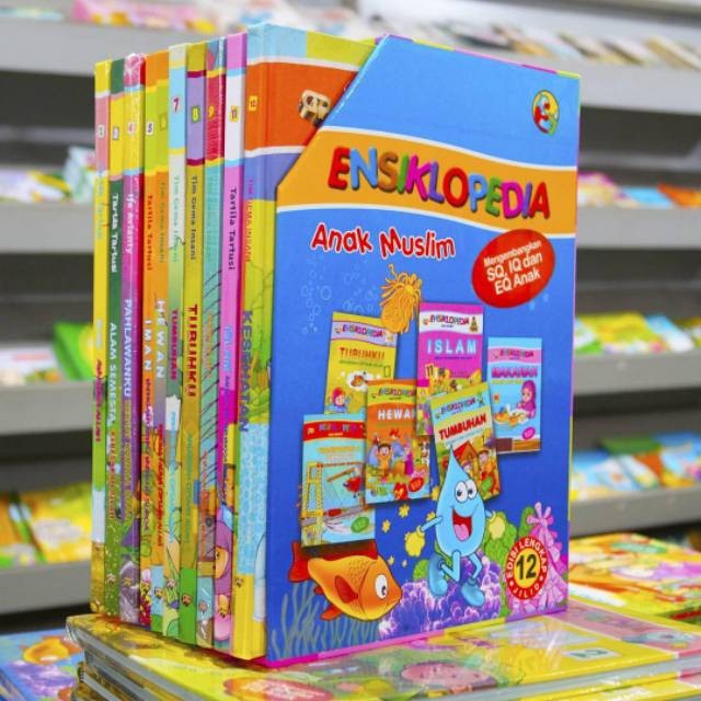 Buku Anak 1 Set Lengkap Ensiklopedia Anak Muslim -Gip