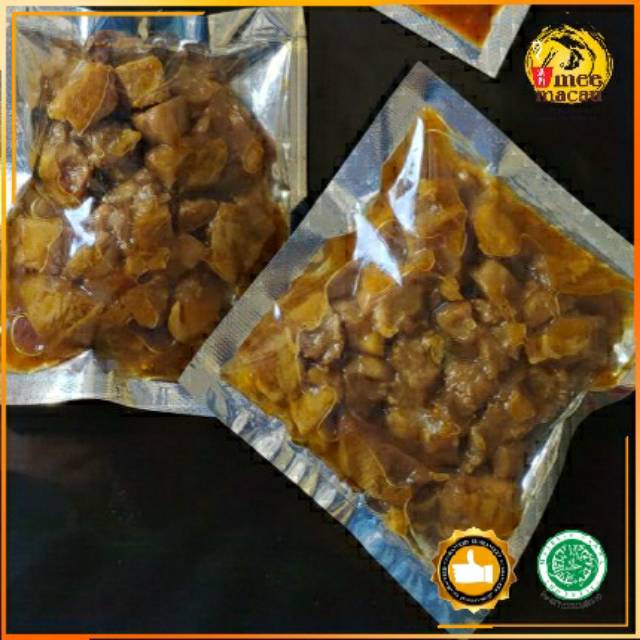 Ayam Pangsit Sachet | Topping Mie Ayam Mie Ayam Jamur Halal | 35 Gram