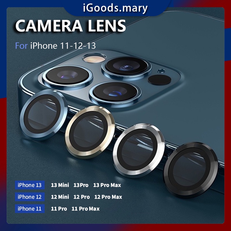 Ring Kamera iPhone 11 12 13 14 15 16 Camera Lens Protector Pelindung Kamera iPhone