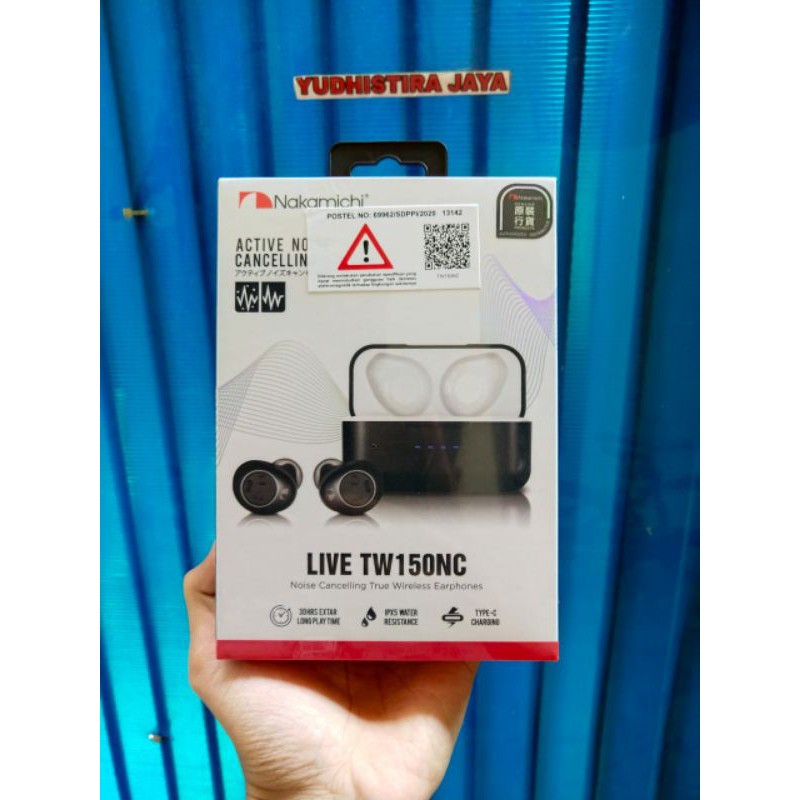 Nakamichi Live TW150NC earphone TWS original garansi resmi