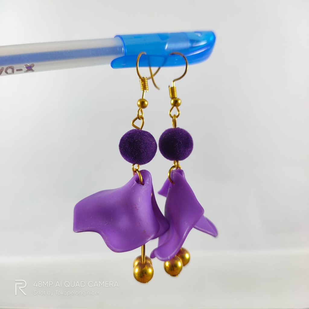 Anting Mutiara Sintesis Handmade Style korean By Tokopelanginicer