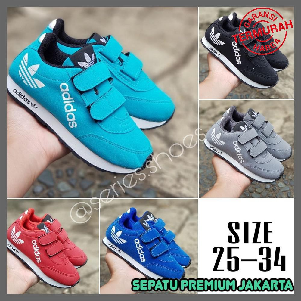 Sepatu Anak Laki|Perempuan Adidas Neo Sepatu Sekolah Anak Perekat