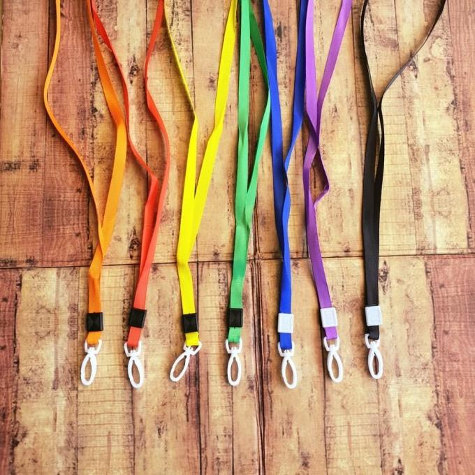 

[BISA COD] Tali ID Card Cantol Bahan Plastik - Tali Gantung ID Card + Cantolan