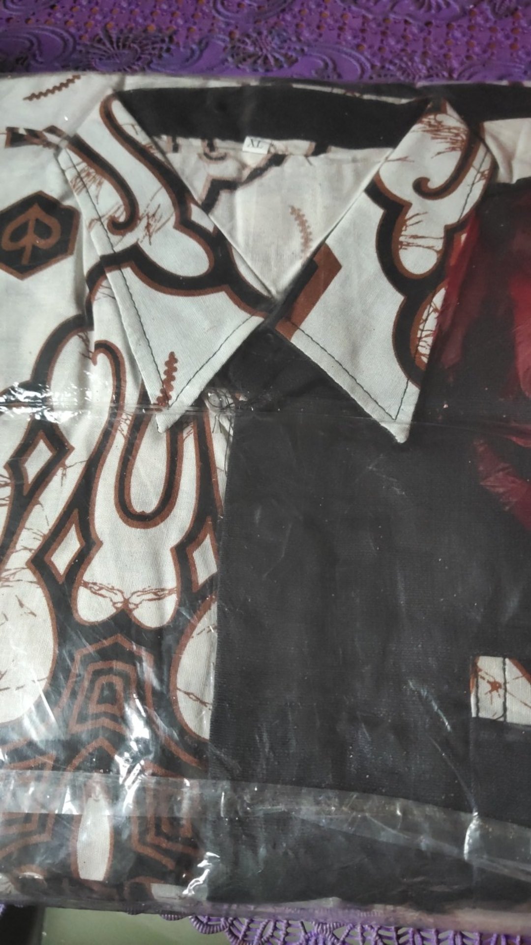 Gamis Batik Couple Seri 2622 Batik Sarimbit Muslim Cantik Modern Seragam Pesta Kerja Murmer Fashion