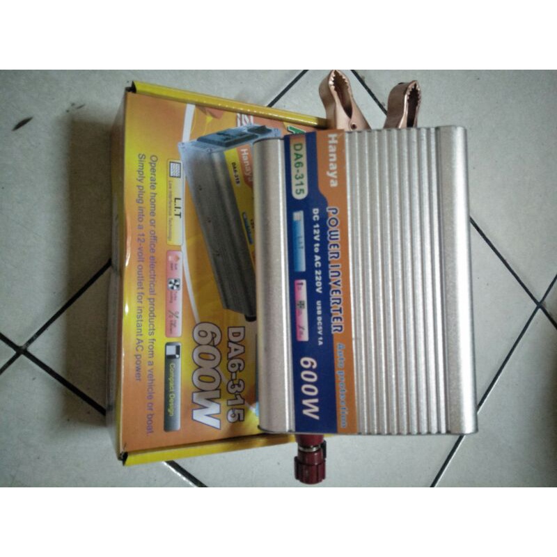 POWER INVERTER 2000 WATT-/INVERTER DC TO AC MEREK HANAYA MURNIH mantap 100% bosku