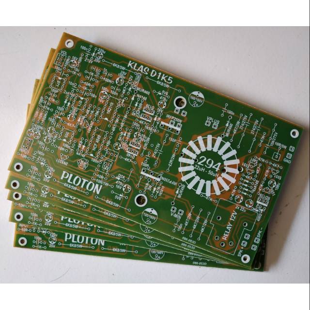 PCB Power Amplifier Class D 1K5 V1