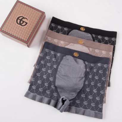 GO! BX696 BOXER PRIA COWOK LELAKI MOTIF DALEMAN CELANA DALAM IMPORT