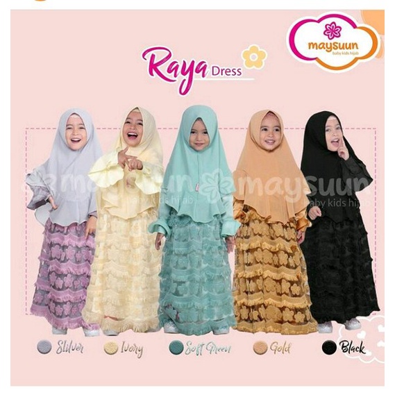 GAMIS ANAK RENDA / GAMIS ORGANZA / GAMIS MAYSUUN / BAJU PESTA