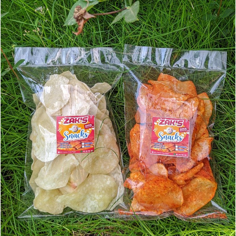 

KRIPIK TALAS PEDAS DAN ORIGINAL