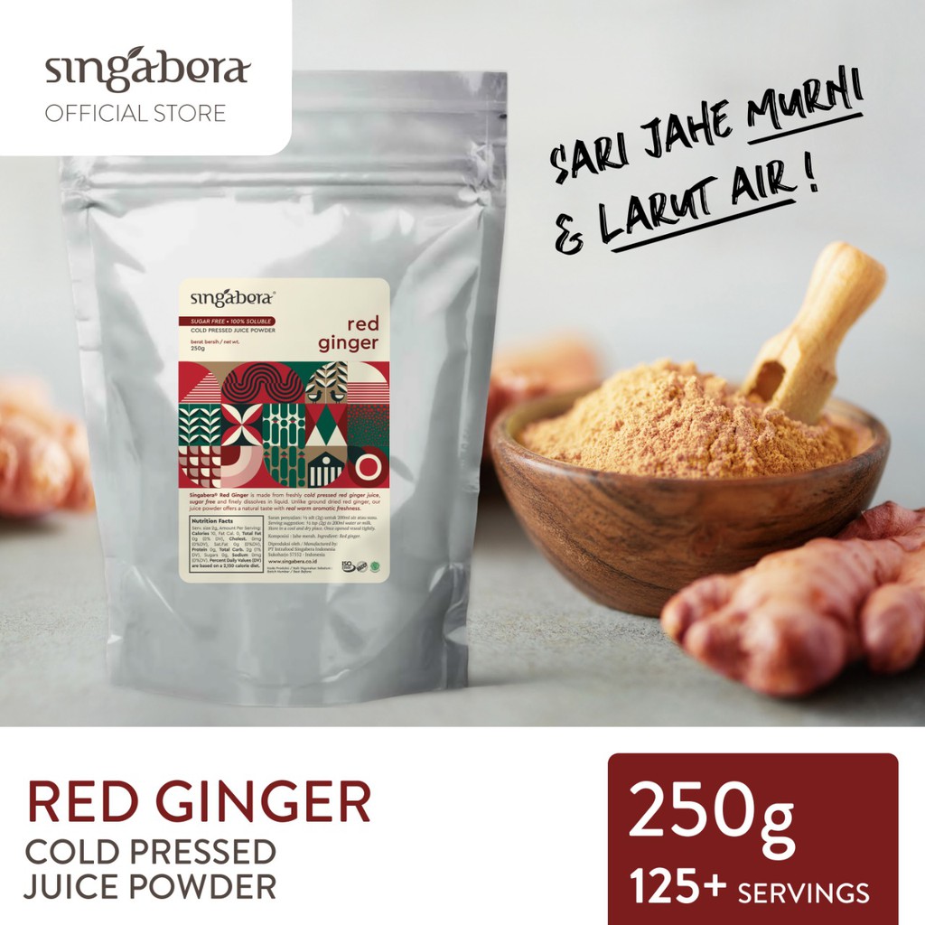 

Singabera Cold Pressed Red Ginger Powder 250g