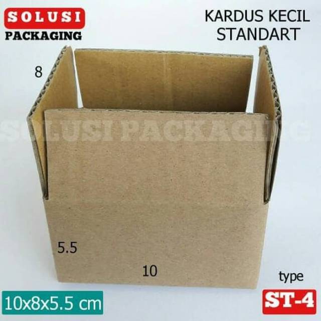 isi 10pcs KARDUS KECIL 10X8X5.5 tipe ST4 | KARDUS PACKING KARDUS POLOS KARDUS SEPATU KOTAK AKSESORIS