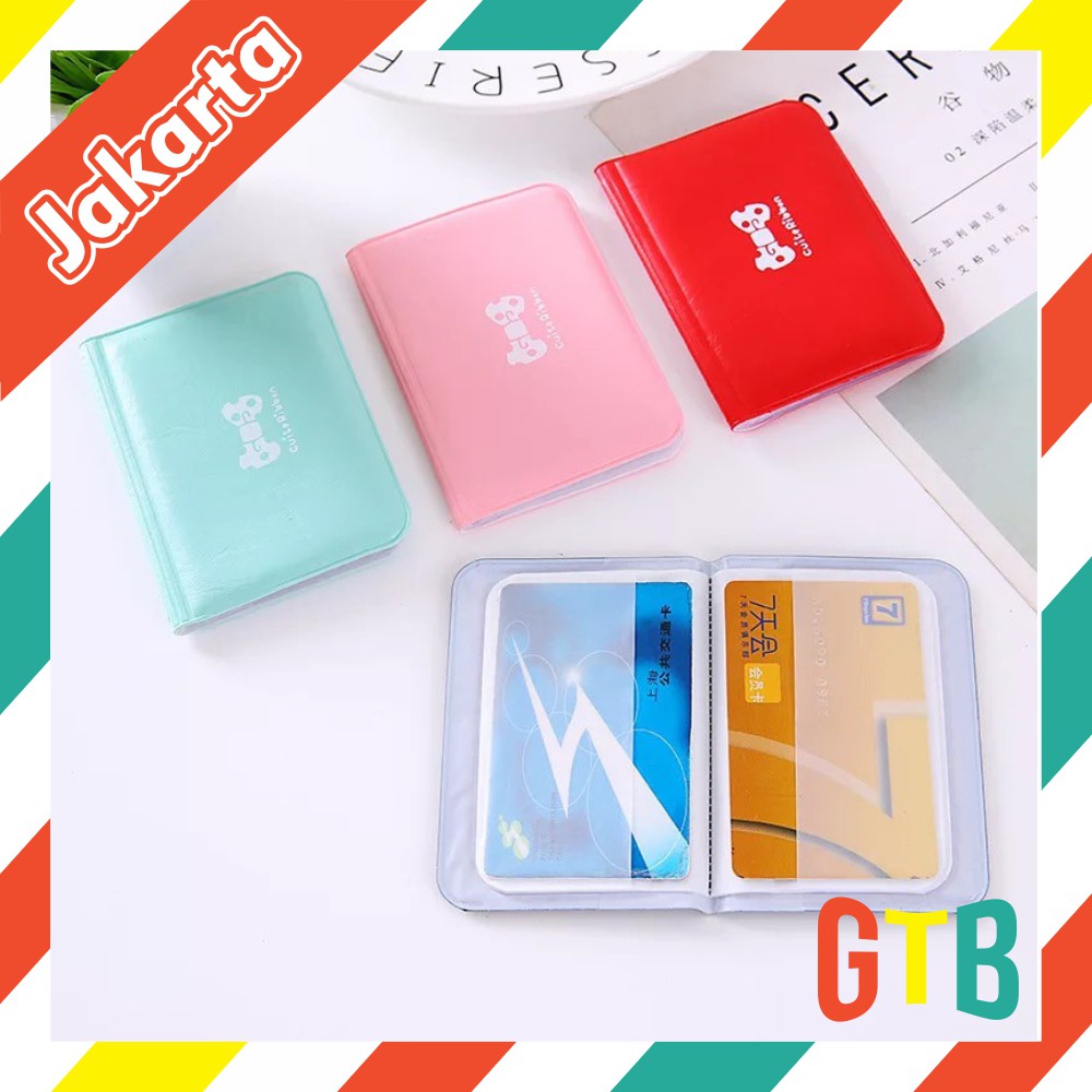 ❤️GTB❤️ D015 Dompet Kartu Card Polos Holder Wanita Import Murah Batam Lipat Panjang Tipis Cewek