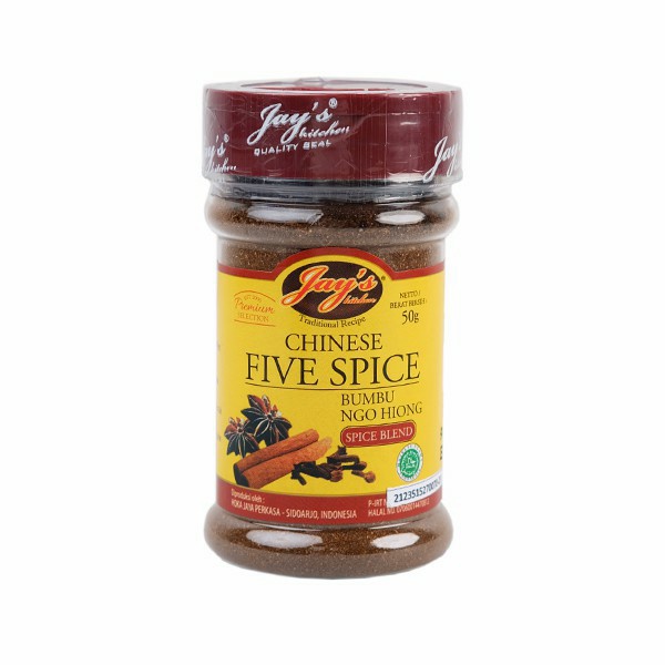 

Jay's Chinese Five Spices (Ngo Hiong Bubuk) 50gr