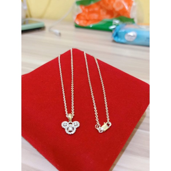 KALUNG ANAK LIONTIN PERAK SILVER