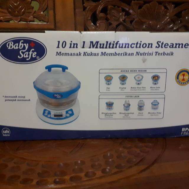 10 in 1 multifunction steamer