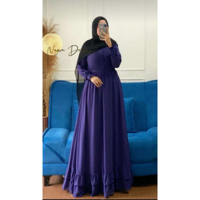 NAJWA DRES/GAMIS NAJWA/GAMIS CERUTY BABYDOLL/BUSUY FRENDLY