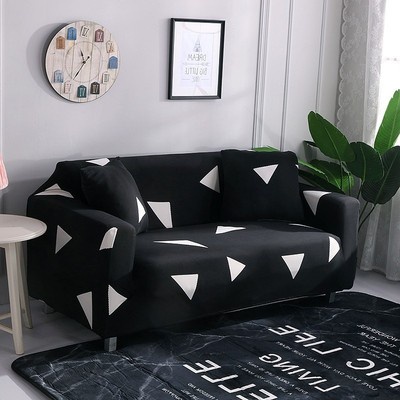 [dan tongkat busa]Cover Sofa Sarung Sofa 1/2/3 Seater Sofa Cover Elastic Sarung bantal sofa Cushion Protector Covers