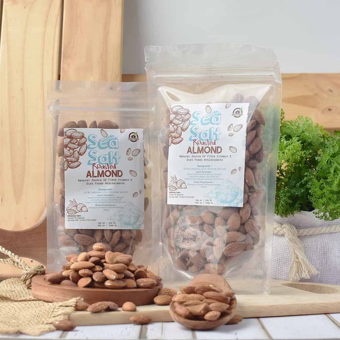 

Bagus Sea Salt Roasted Almond (Panggang) 500 Gr