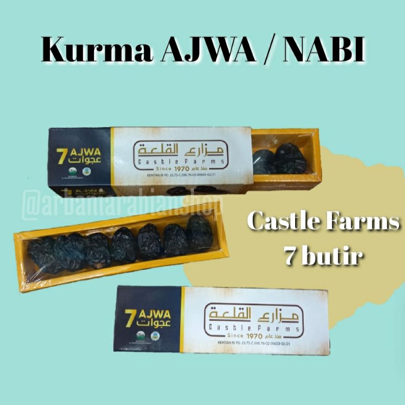 kurma ajwa isi 7 castle farm