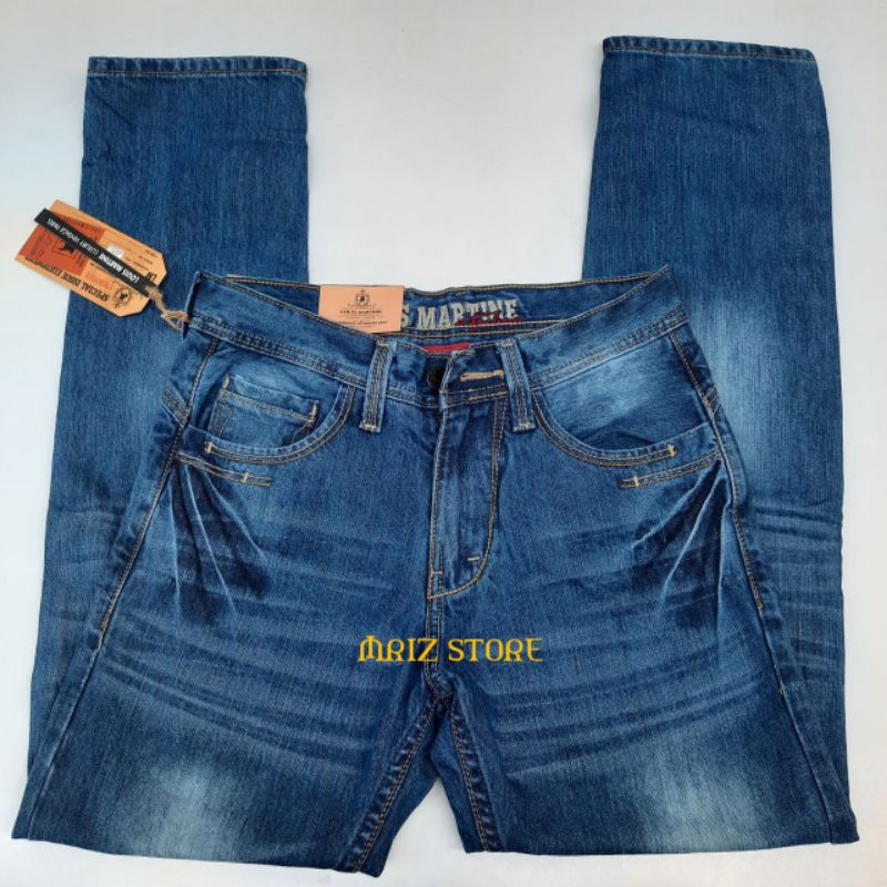 Celana Jeans Pria Reguler Standar Original DLC Kualitas Cardinal Premium Quality Best Seller