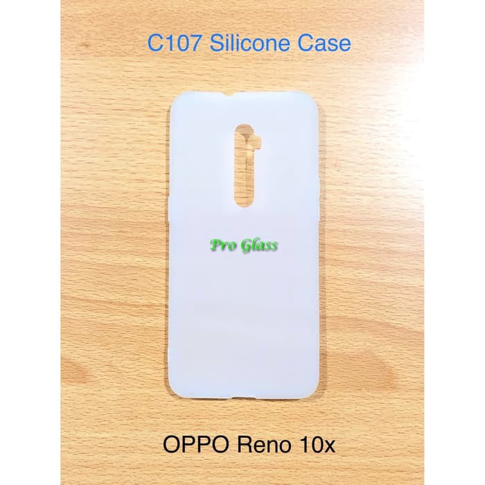 C107 OPPO Reno 10x Colourful Ultrathin Silicone Case / Matte Thin