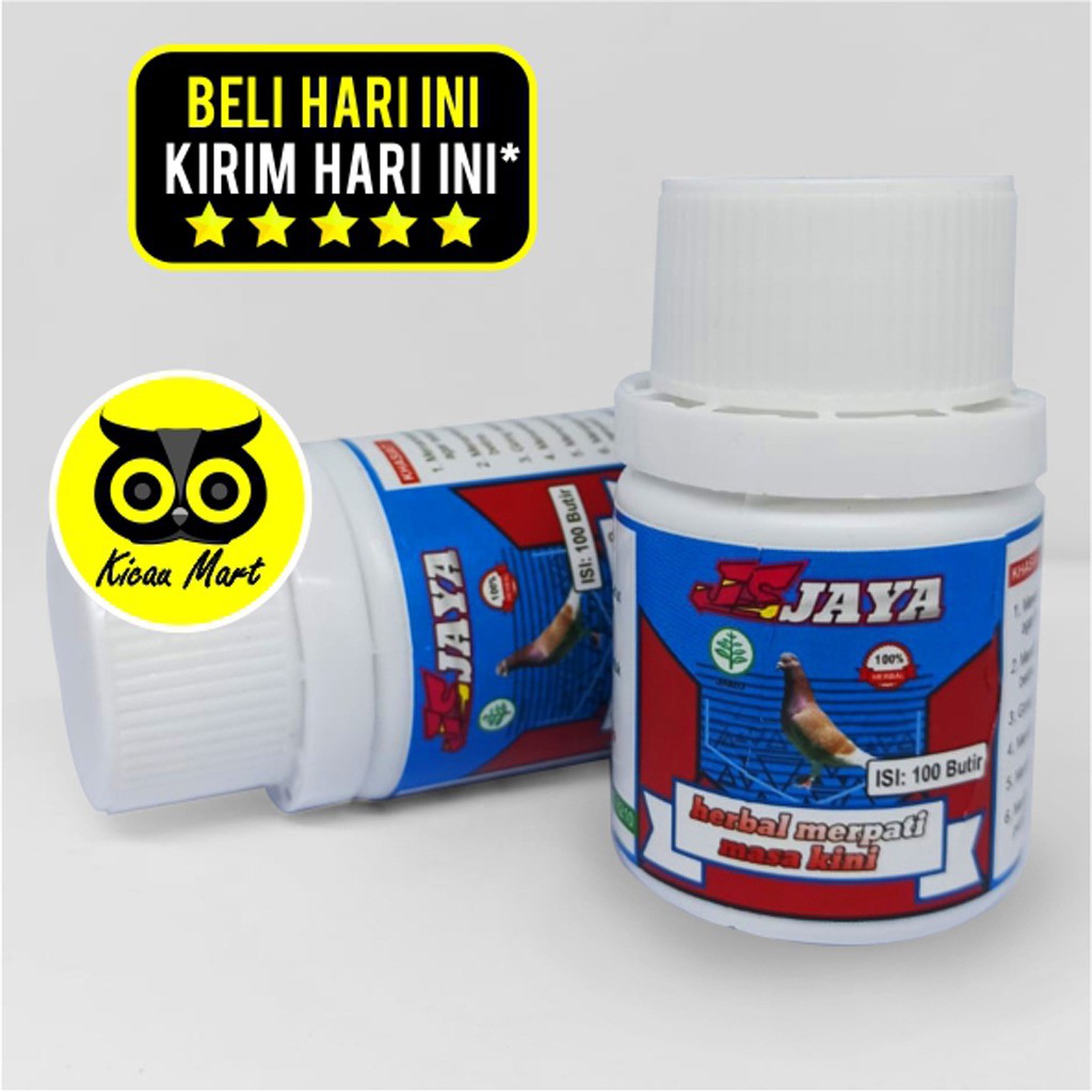 JAMU MERPATI HERBAL JS JAYA 100 BUTIR DOPING POWER STAMINA TERBANG MERPATI BALAP KOLONG DARA PILHJS