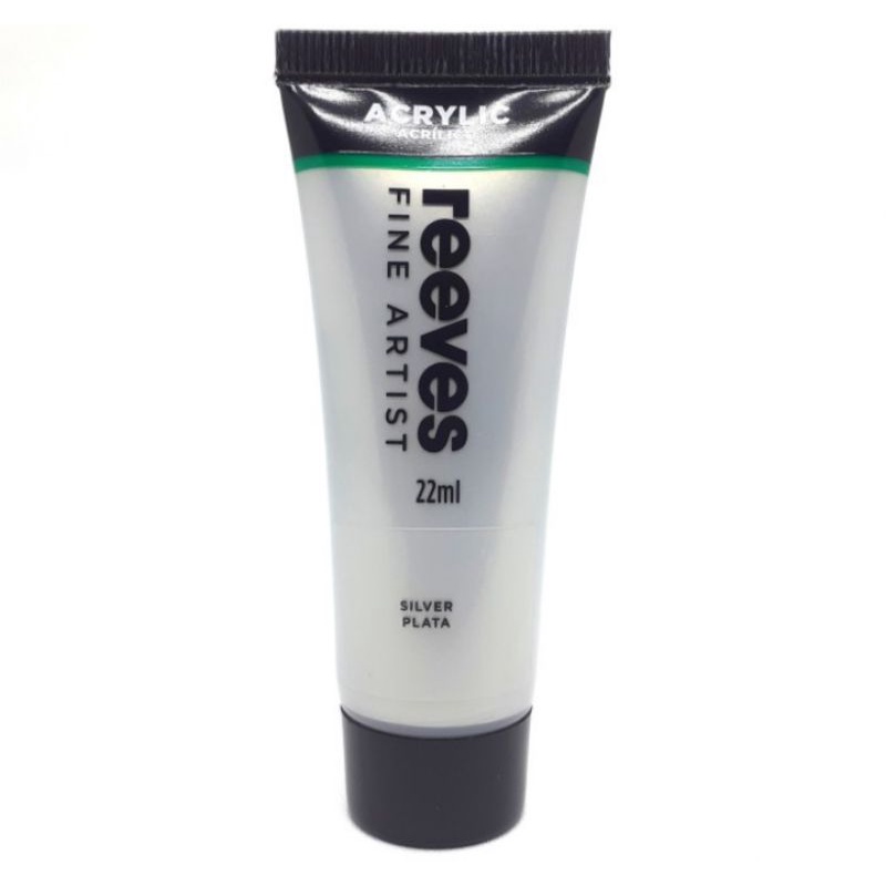 

Reeves Acrylic Paint 22 ml Silver