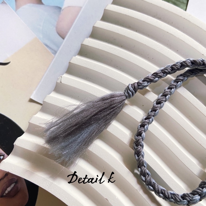 ASB - [PART 1] 11Warna Gelang TALI KEPANG ANYAMAN  anyam etnik handmade tassel rumbai pria wanita