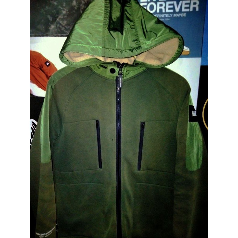 Zip Hoodie Weekend Offender Mclarnin spurce & Armour